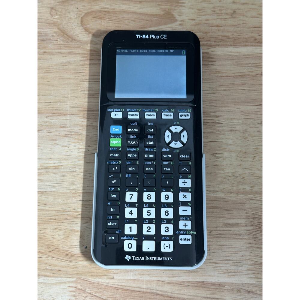 Texas Instruments TI-84 Plus CE Graphing Calculator - Black